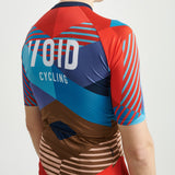 Abstract Short Sleeve Cycling Jersey Men