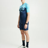 Abstract Short Sleeve Cycling Jersey Men