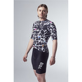 Abstract kortärmad cykeltröja herr