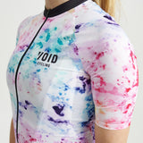 Maglia Donna - Void Abstract Manica corta Bianco