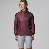 Cycling Jacket Women - Void Core Wind Jacket Plum
