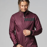 Cycling Jacket Women - Void Core Wind Jacket Plum