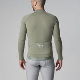 Cykeltröja Herr - Void Core Powerstretch Långärmad Grön