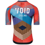 Maillot de cyclisme à manches courtes Abstract Femme