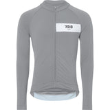Cykeltröja Herr - Void Core Powerstretch Långärmad Grå