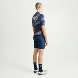 Abstract Short Sleeve Cycling Jersey Men