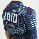Abstract Short Sleeve Cycling Jersey Men