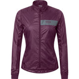 Cycling Jacket Women - Void Core Wind Jacket Plum