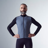 Yoke Zip Cycling Long Sleeve Jersey Men