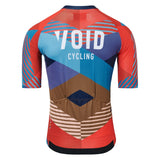 Abstract Short Sleeve Cycling Jersey Men
