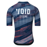 Abstract Short Sleeve Cycling Jersey Men