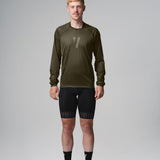 Radtrikot Herren - Void Stone Urban LS Khaki